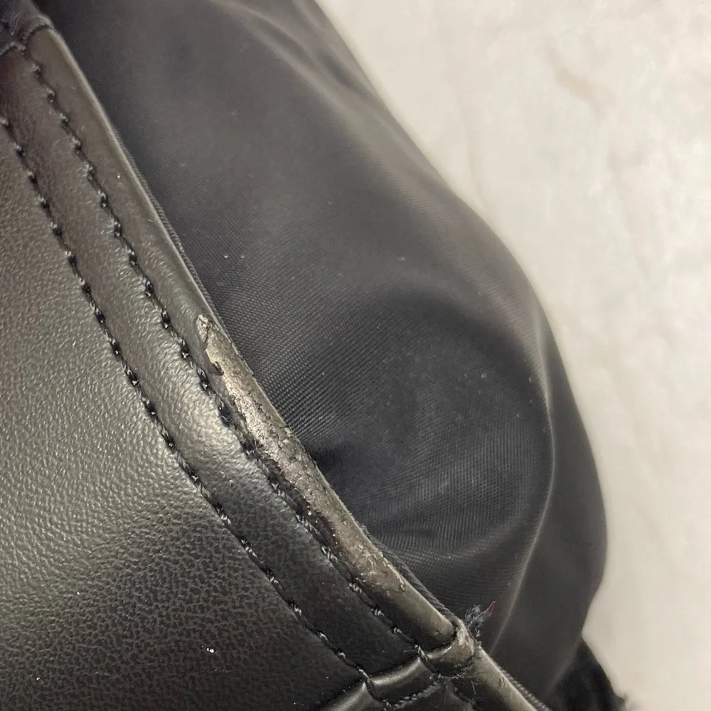 Tory Burch black Ellen nylon tote bag